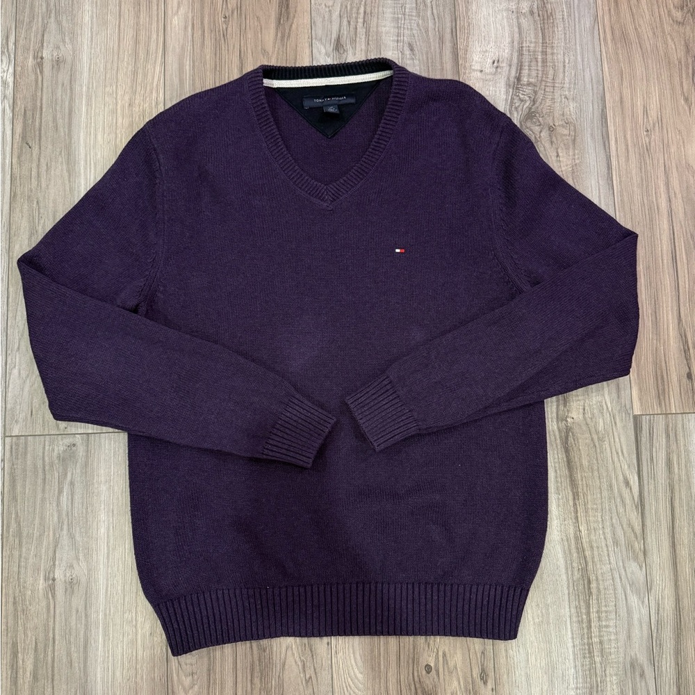 Tommy‎ Hilfiger Purple Sweater